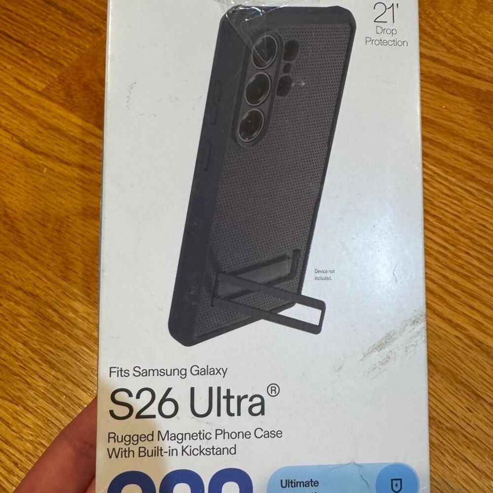 S26 black Ultra phone case